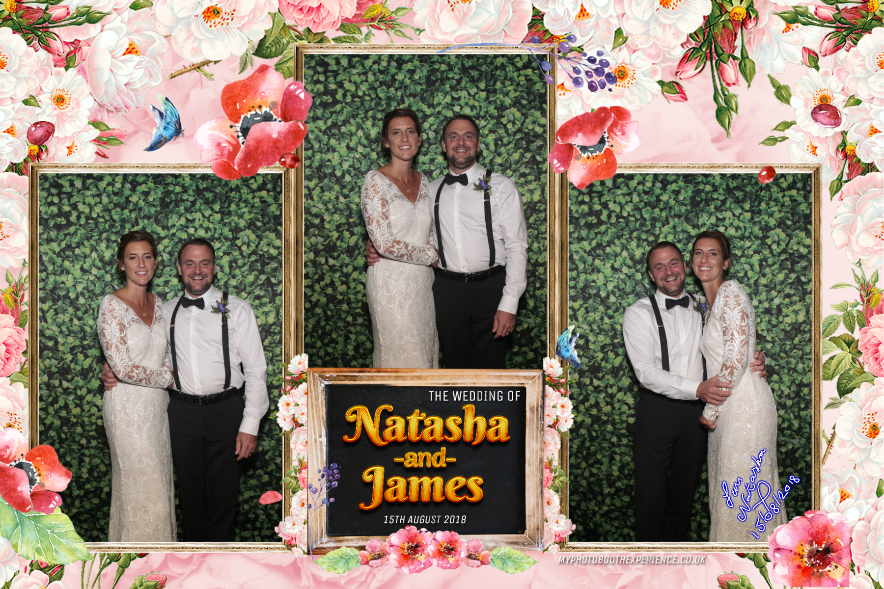 Natasha & James  | View more photos from the event at gallery.myphotoboothexperience.co.uk/u/MyPhotoBoothExperienceLtd/Natasha-James